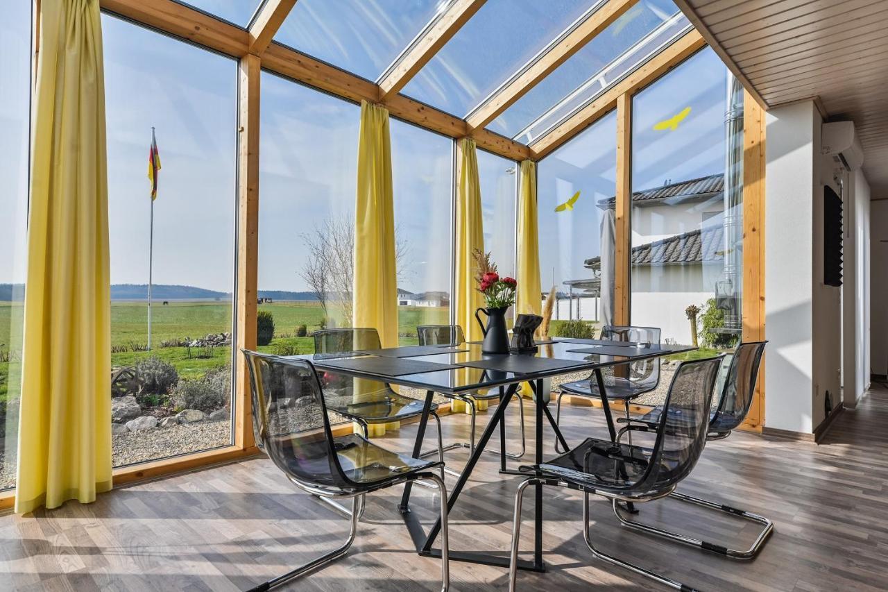 Ruhige Ferienwohnung Mit Panoramablick Ingoldingen Ngoại thất bức ảnh