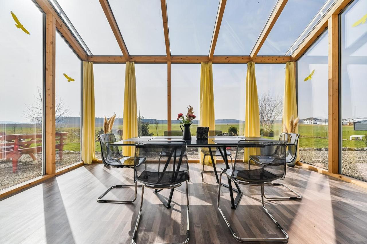 Ruhige Ferienwohnung Mit Panoramablick Ingoldingen Ngoại thất bức ảnh