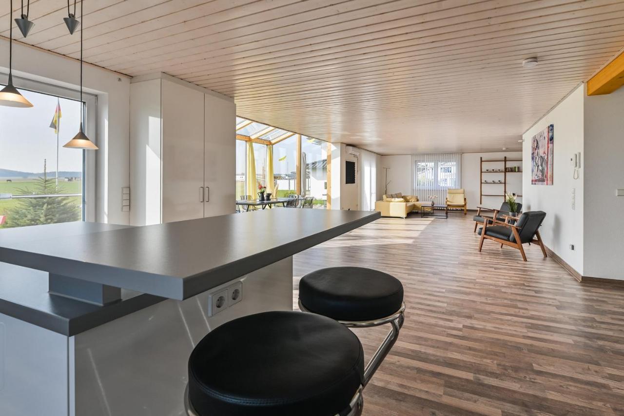 Ruhige Ferienwohnung Mit Panoramablick Ingoldingen Ngoại thất bức ảnh