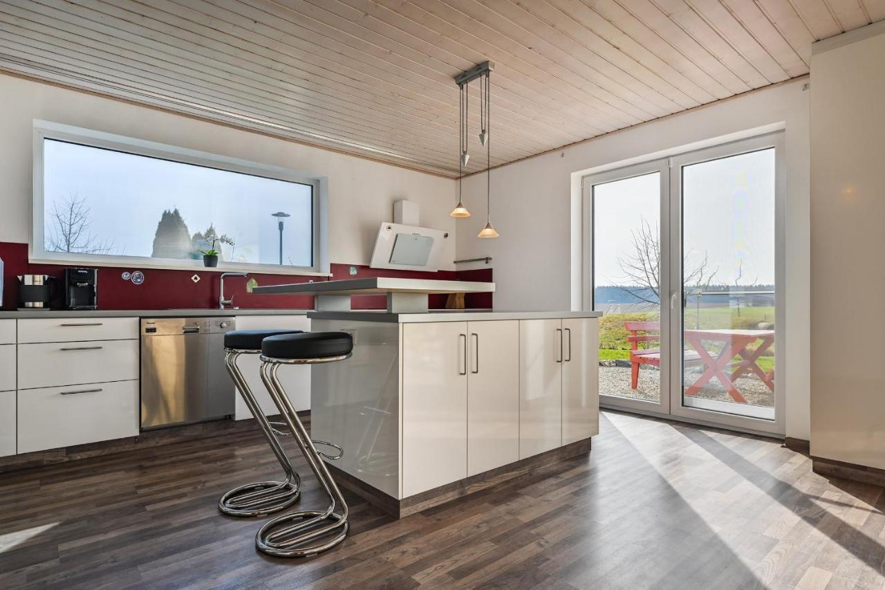 Ruhige Ferienwohnung Mit Panoramablick Ingoldingen Ngoại thất bức ảnh