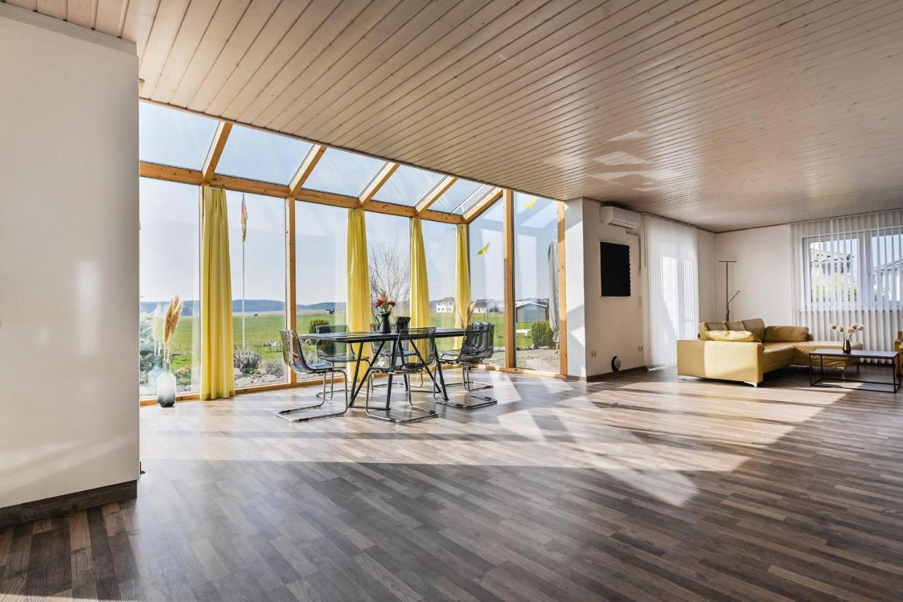 Ruhige Ferienwohnung Mit Panoramablick Ingoldingen Ngoại thất bức ảnh