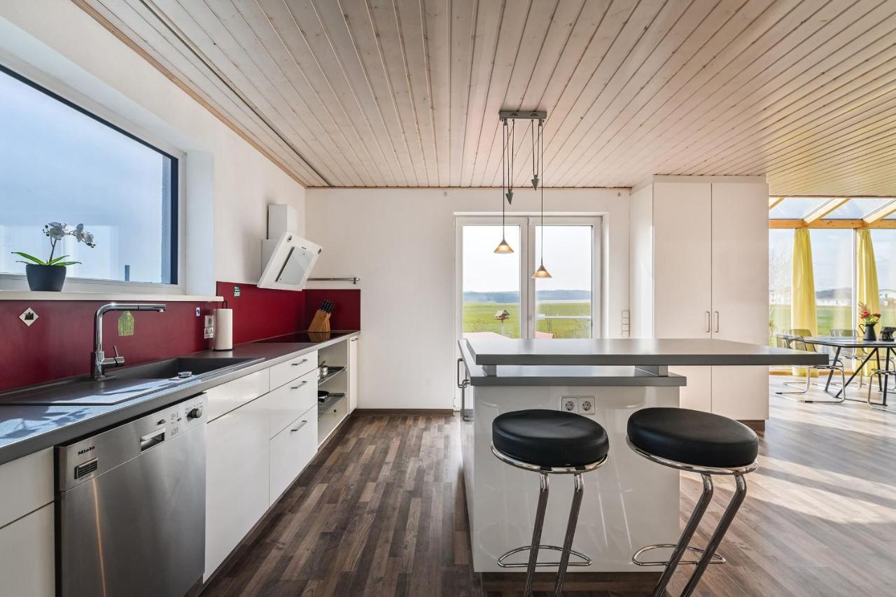 Ruhige Ferienwohnung Mit Panoramablick Ingoldingen Ngoại thất bức ảnh