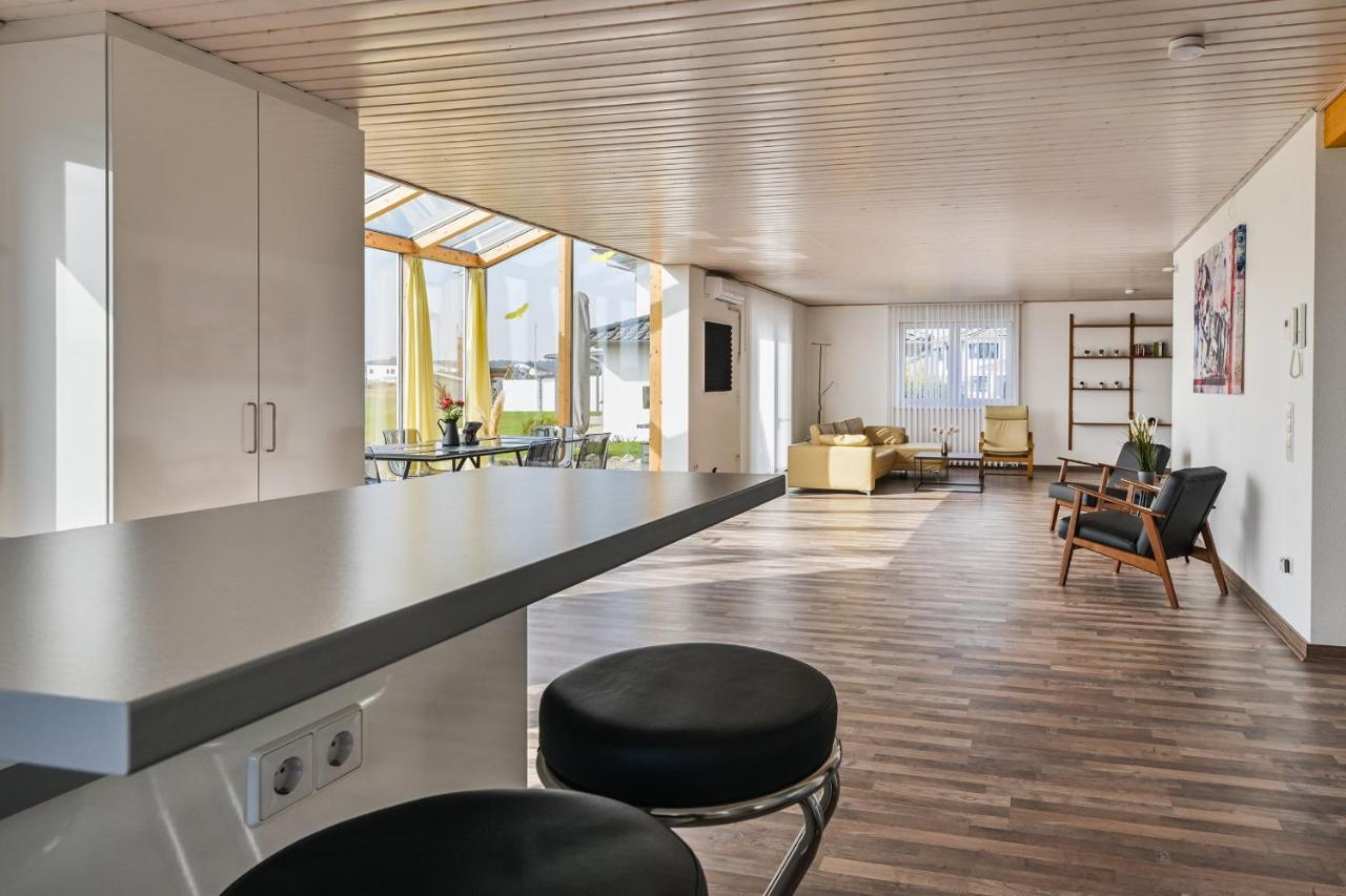 Ruhige Ferienwohnung Mit Panoramablick Ingoldingen Ngoại thất bức ảnh