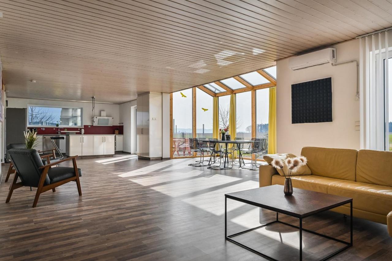 Ruhige Ferienwohnung Mit Panoramablick Ingoldingen Ngoại thất bức ảnh
